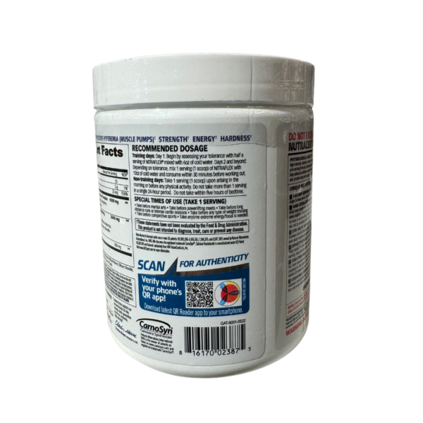 Gat Sports Nitraflex Pre-workout 30Servings - Image 4
