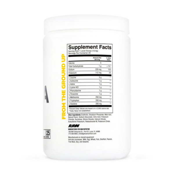 RAW Nutrition EAA   320 gm - Image 3