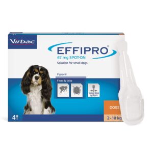 Virbac Effipro Spot On Solution for Small Dogs (2-10kg)