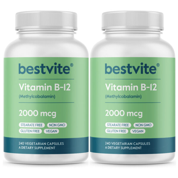 Vitamin B12 (Methylcobalamin) 2000mcg - Image 2