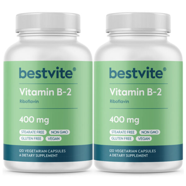 Vitamin B-2 (Riboflavin) 400mg - Image 2