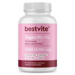 Vegan Vitamin D3 w Vitamin K2