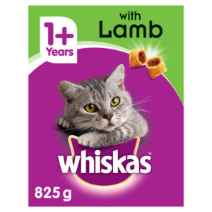 WHISKAS 1+ Cat Complete Dry with Lamb