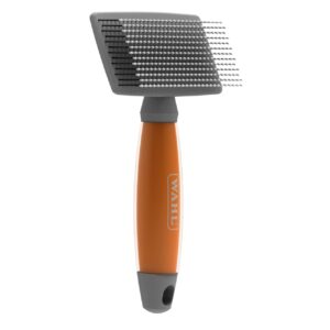 Wahl Nylon Slicker Dog Brush with Soft Grip Gel Handle