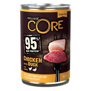 Wellness Core Grain-free Adult Wet Dog Food - Chicken & Duck with Carrots