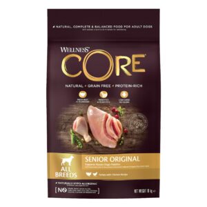 Wellness Core Grain-free Senior Dry Dog Food Turkey and Chicken