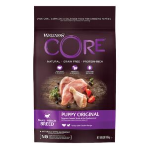 Wellness Core Grain-free Small and Medium Puppy Dry Food - Turkey & Chicken
