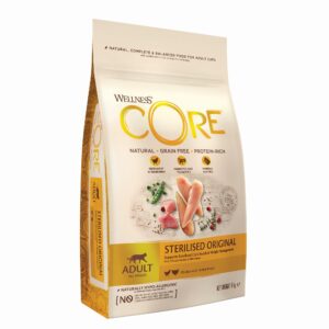 Wellness Core Sterilised Grain-free Adult Dry Cat Food - Chicken & Turkey