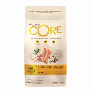 Wellness Core Sterilised Grain-free Adult Dry Cat Food - Chicken with Turkey