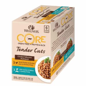 Wellness Core Tender Cuts Grain-free Wet Cat Food - Chicken Selection