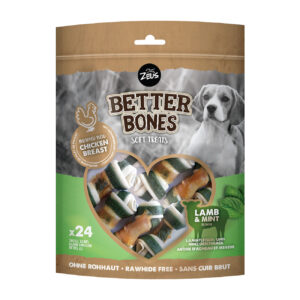 Zeus Better Bones Dog Treats - Lamb & Mint Wrap