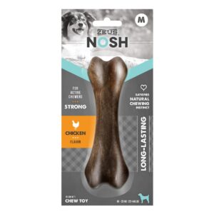 Zeus Nosh Strong Chew Chicken Bone Dog Toy