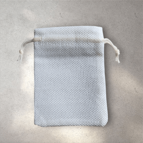 Rustic Drawstring Burlap Pouches (Pack of 50) - Image 3