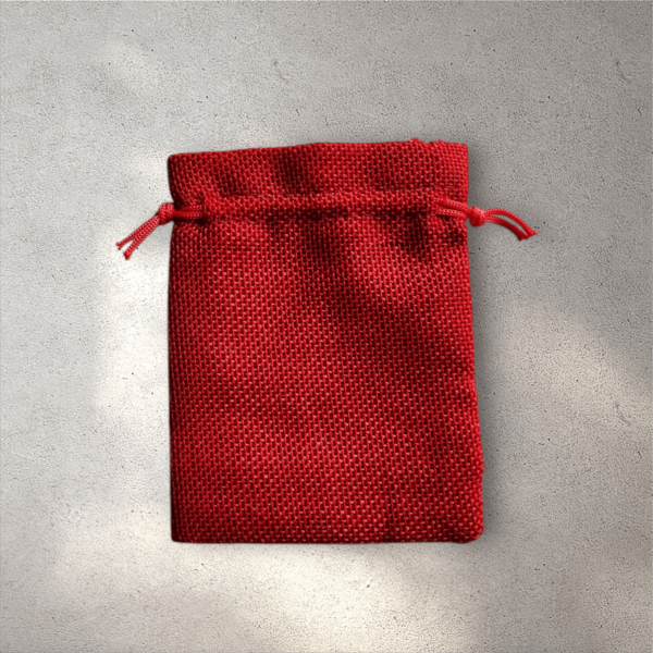 Rustic Drawstring Burlap Pouches (Pack of 50) - Image 5