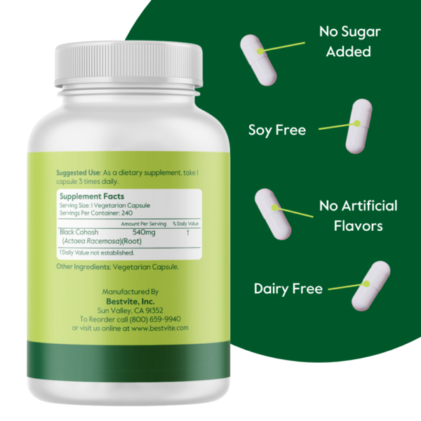Black Cohosh 540mg - Image 2