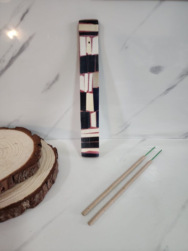 Boho Wooden Incense Holder - Image 3