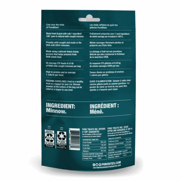 PureBites- Freeze Dried Minnow Cat Treat - Image 2