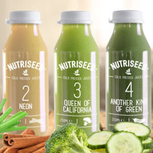Nutriseed Cold Pressed Juice Cleanse - 1 Day