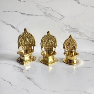 Small Brass Lakshmi Lamp