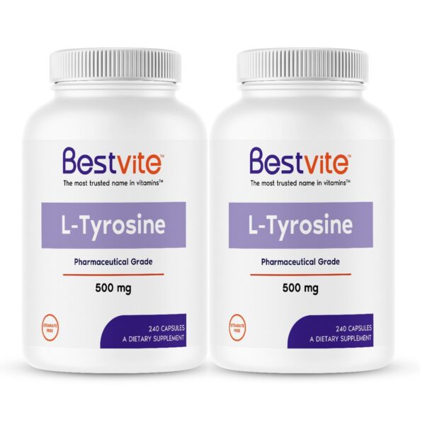 L-Tyrosine 500mg - Image 2