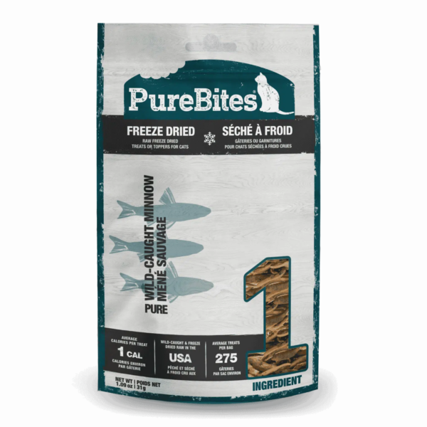 PureBites- Freeze Dried Minnow Cat Treat