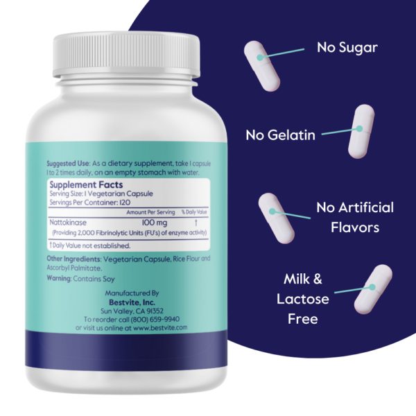 Nattokinase 100mg - Image 3
