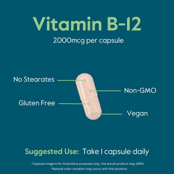 Vitamin B12 (Methylcobalamin) 2000mcg - Image 7