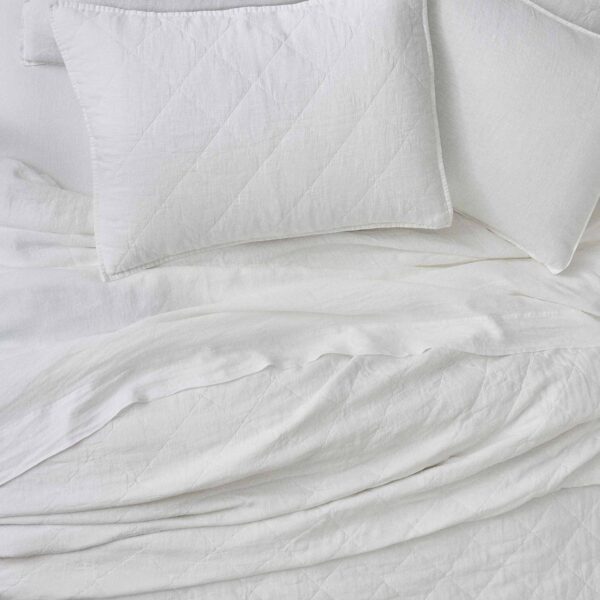 Linen Quilted Shams - Last Call - Image 3